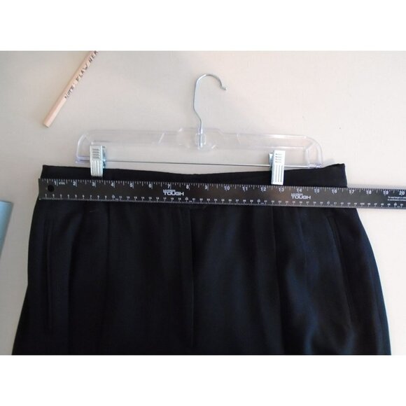 Liz Claiborne Classics Black Trouser Women Size 16 Lined Beautiful Career Wear - Picture 8 of 9